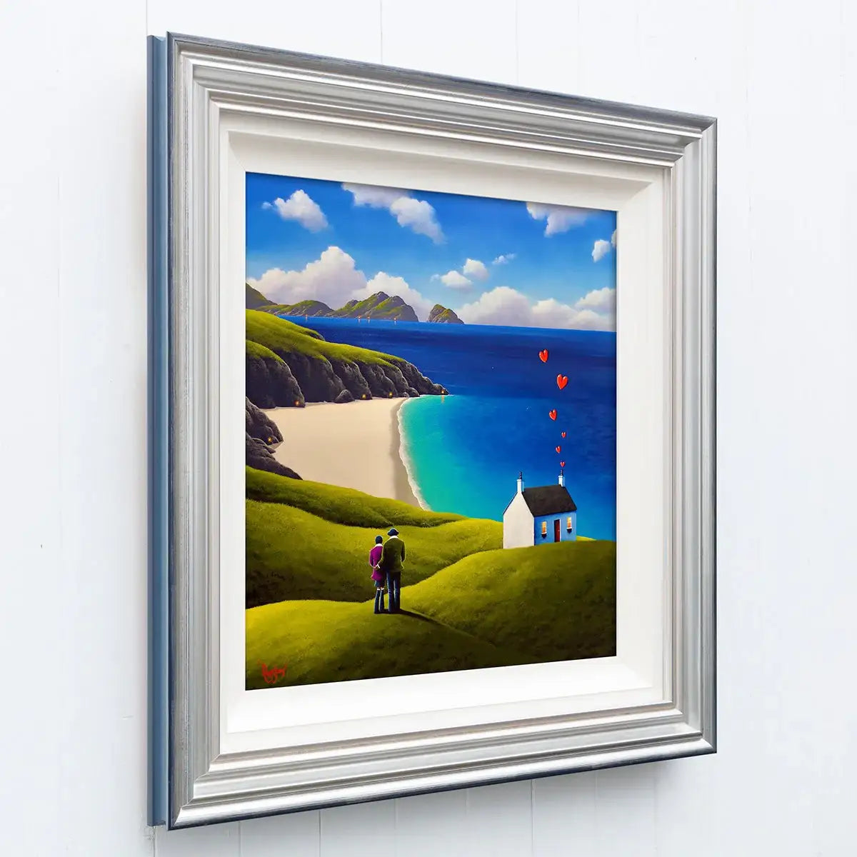 Home Of Love And Serenity - Original - SOLD by artist David Renshaw - Wyecliffe Galleries