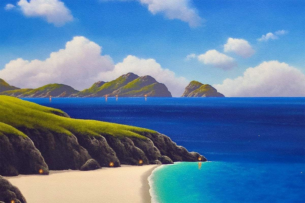 Home Of Love And Serenity - Original - SOLD by artist David Renshaw - Wyecliffe Galleries