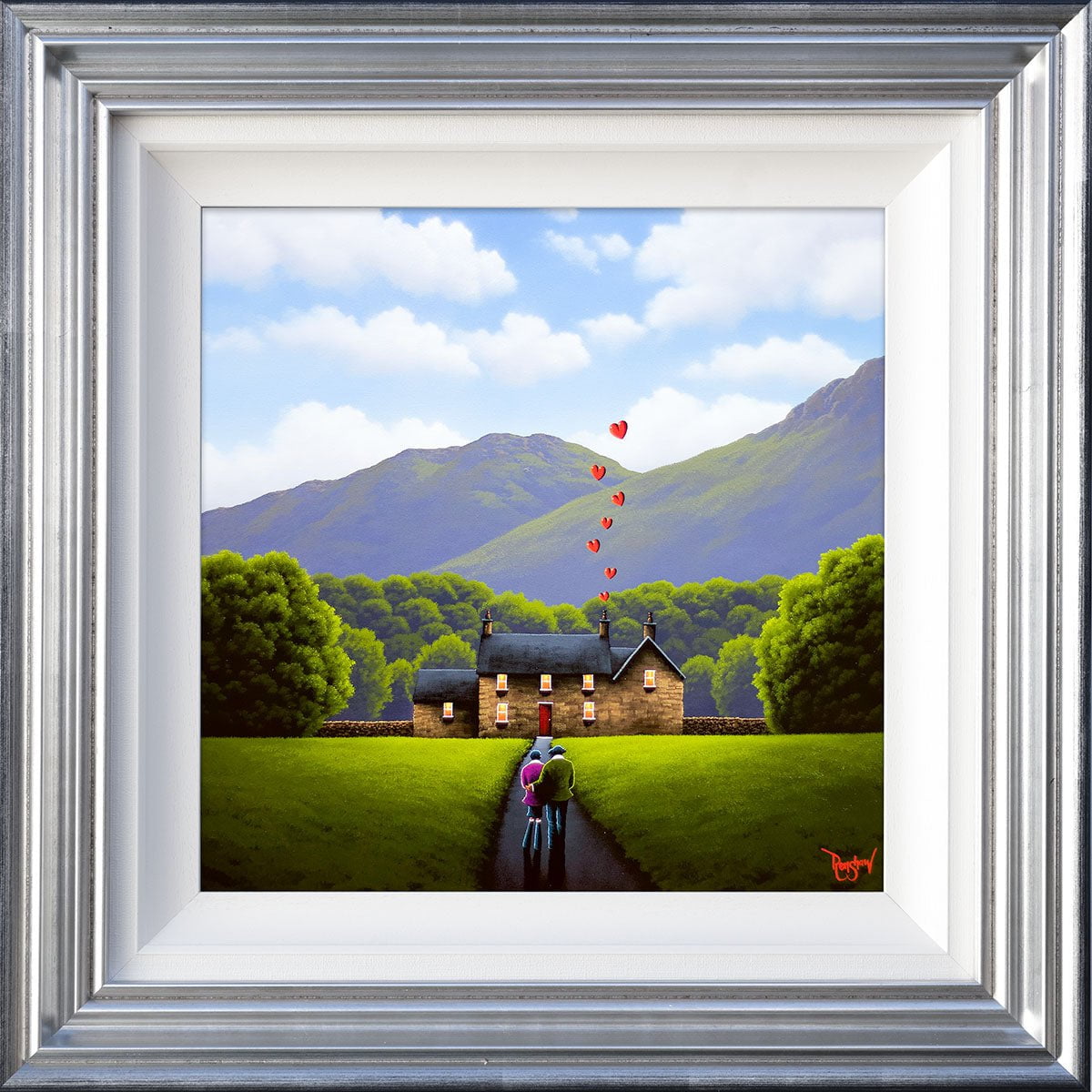 Home Of Love, Hope And Dreams - Original - SOLD David Renshaw Original