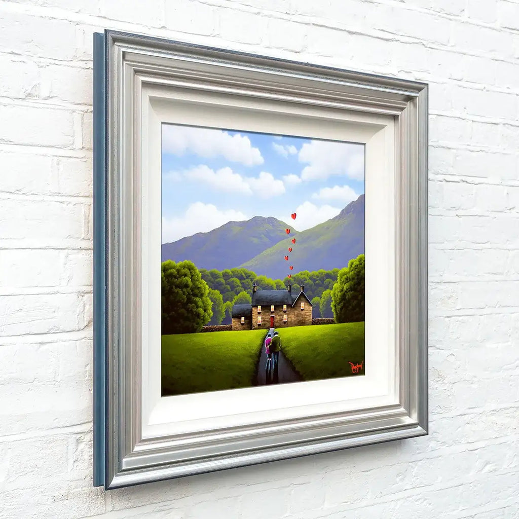 Home Of Love, Hope And Dreams - Original - SOLD by artist David Renshaw - Wyecliffe Galleries