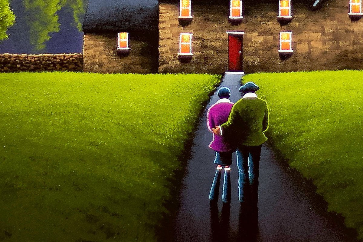 Home Of Love, Hope And Dreams - Original - SOLD David Renshaw Original