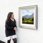 Home Of Love, Hope And Dreams - Original - SOLD by artist David Renshaw - Wyecliffe Galleries