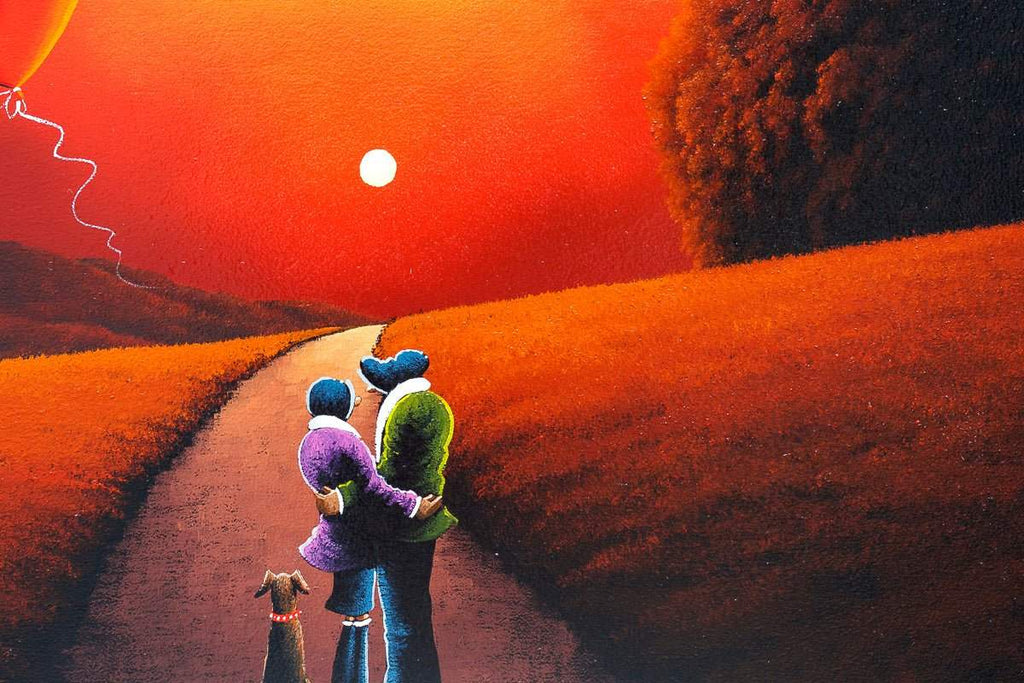 I Love You To The Sunset And Back - Original - SOLD by artist David Renshaw - Wyecliffe Galleries