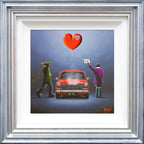I'm Gonna Give You A Damn Good Thrashing! - Original - SOLD by artist David Renshaw - Wyecliffe Galleries
