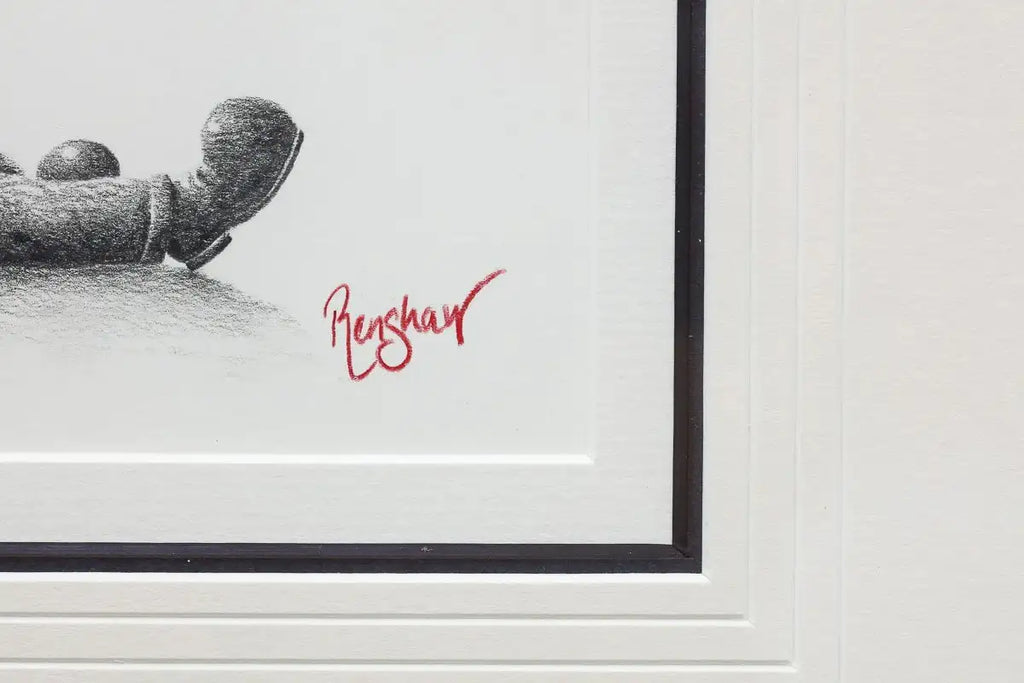 I've Got Your Back - Original Sketch - SOLD by artist David Renshaw - Wyecliffe Galleries