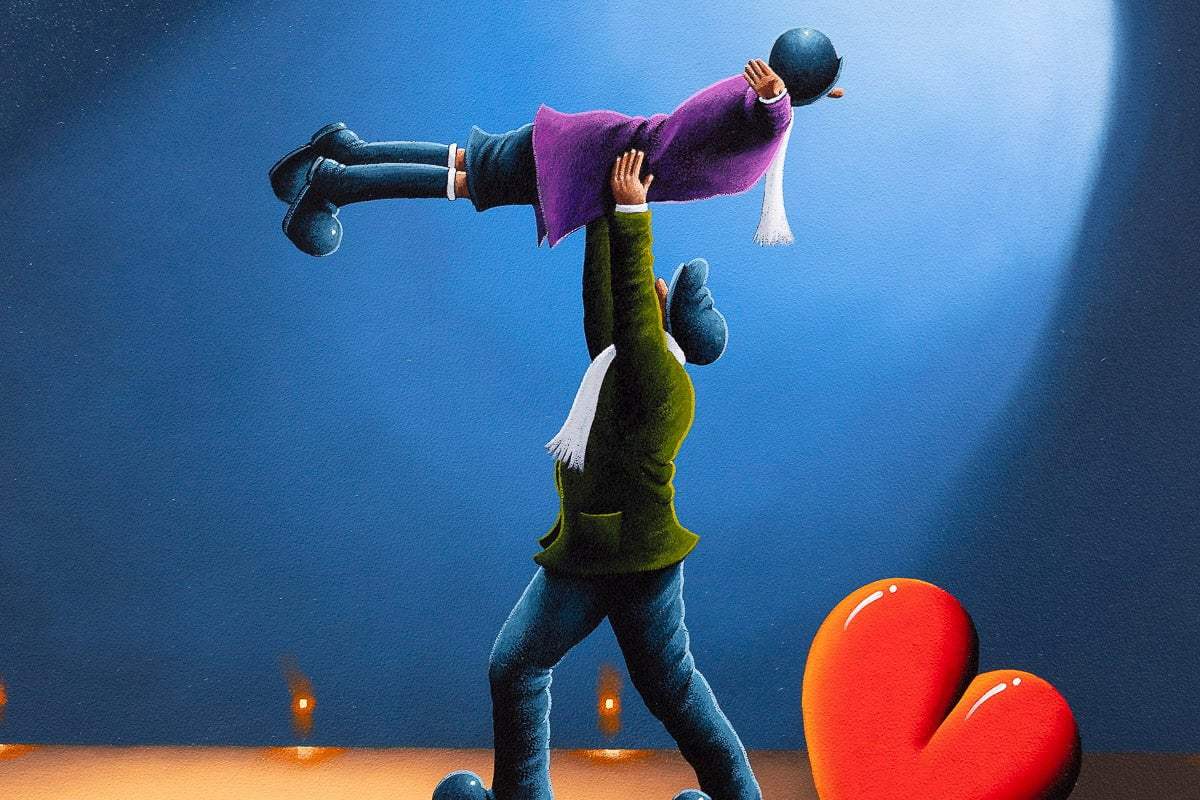 I've Had The Time Of My Life - Original - SOLD by artist David Renshaw - Wyecliffe Galleries