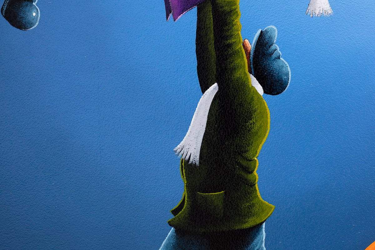 I've Had The Time Of My Life - Original - SOLD by artist David Renshaw - Wyecliffe Galleries