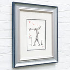 I've Had The Wine Of My Life - Original Sketch - SOLD by artist David Renshaw - Wyecliffe Galleries