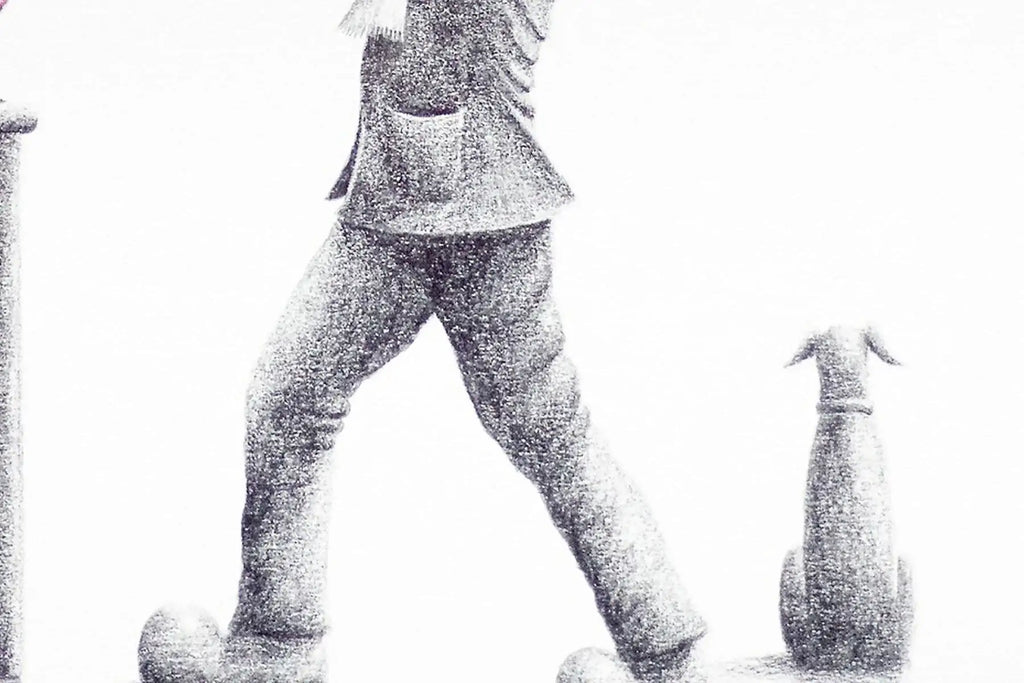 I've Had The Wine Of My Life - Original Sketch - SOLD by artist David Renshaw - Wyecliffe Galleries