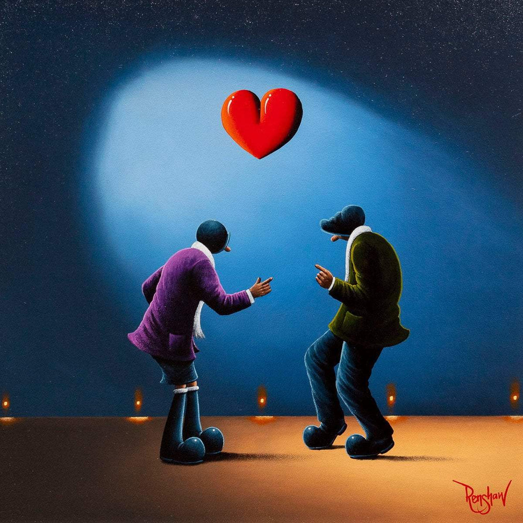 I Wanna Dance, I Wanna Win - Original - SOLD by artist David Renshaw - Wyecliffe Galleries