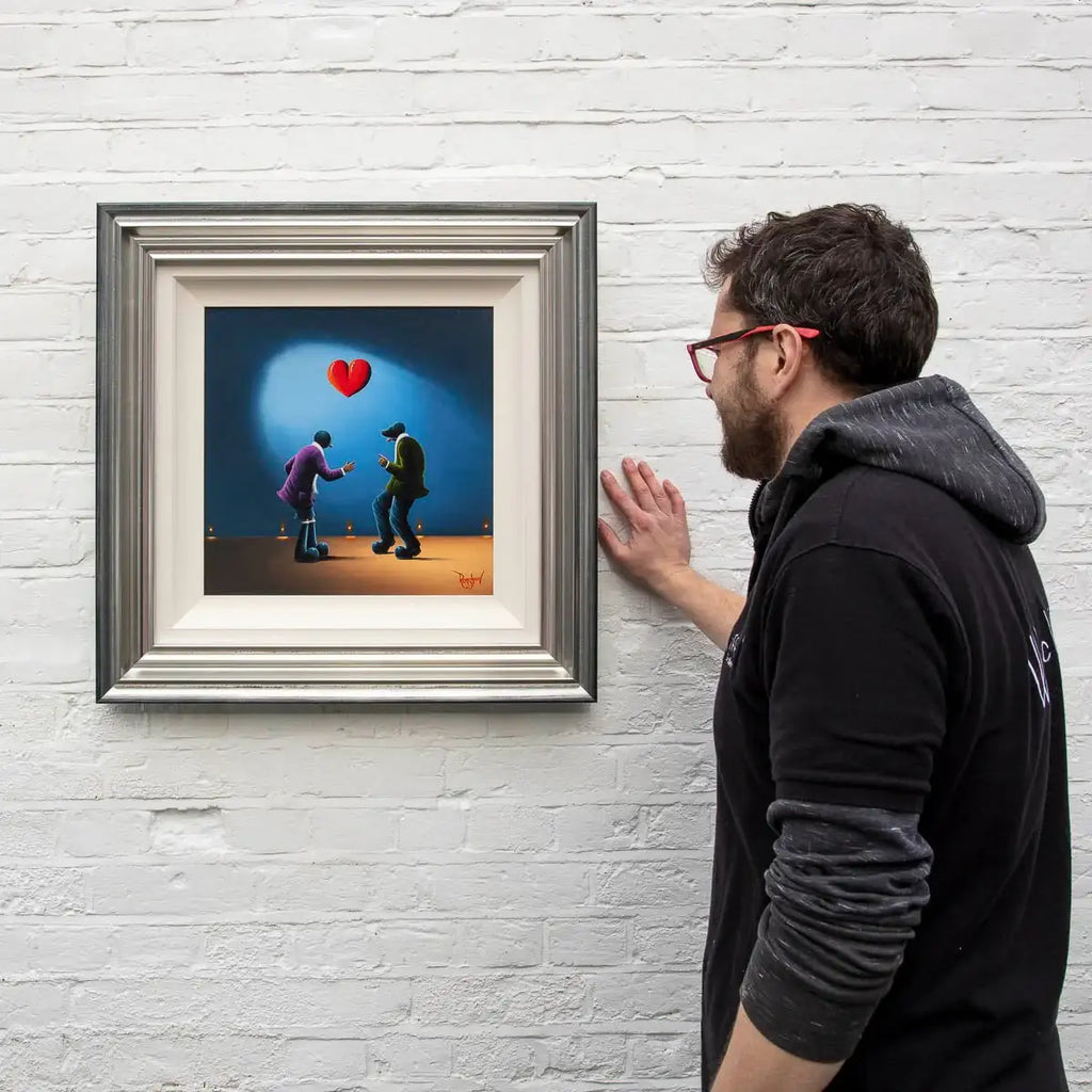 I Wanna Dance, I Wanna Win - Original - SOLD by artist David Renshaw - Wyecliffe Galleries