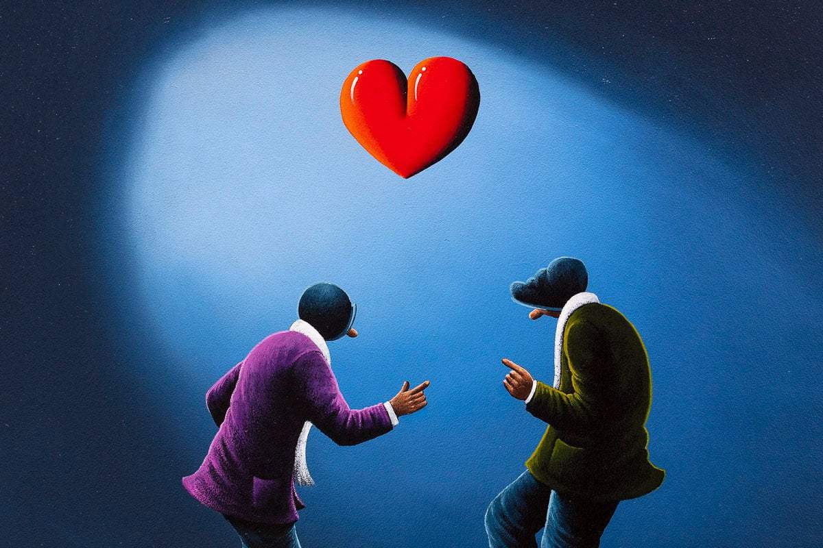 I Wanna Dance, I Wanna Win - Original - SOLD by artist David Renshaw - Wyecliffe Galleries