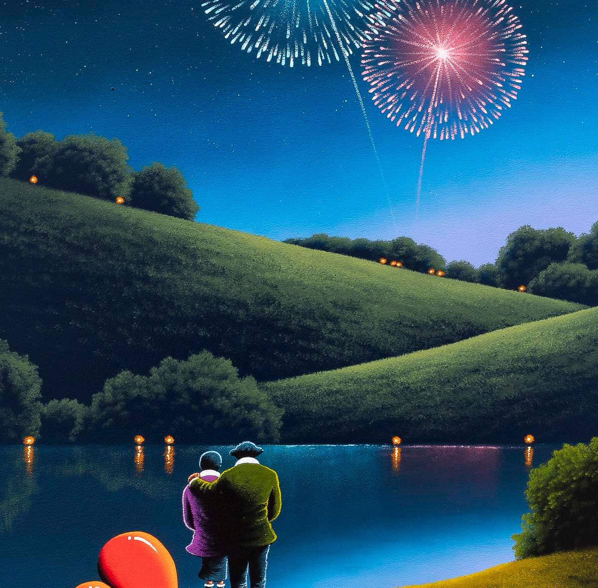 Igniting Dreams And Inspiring Hearts - Original - SOLD by artist David Renshaw - Wyecliffe Galleries