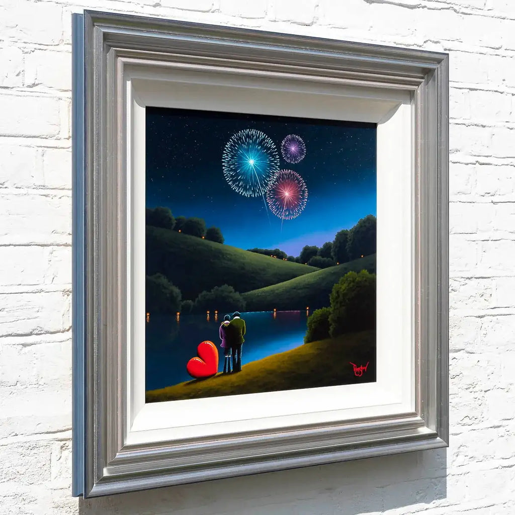 Igniting Dreams And Inspiring Hearts - Original - SOLD by artist David Renshaw - Wyecliffe Galleries