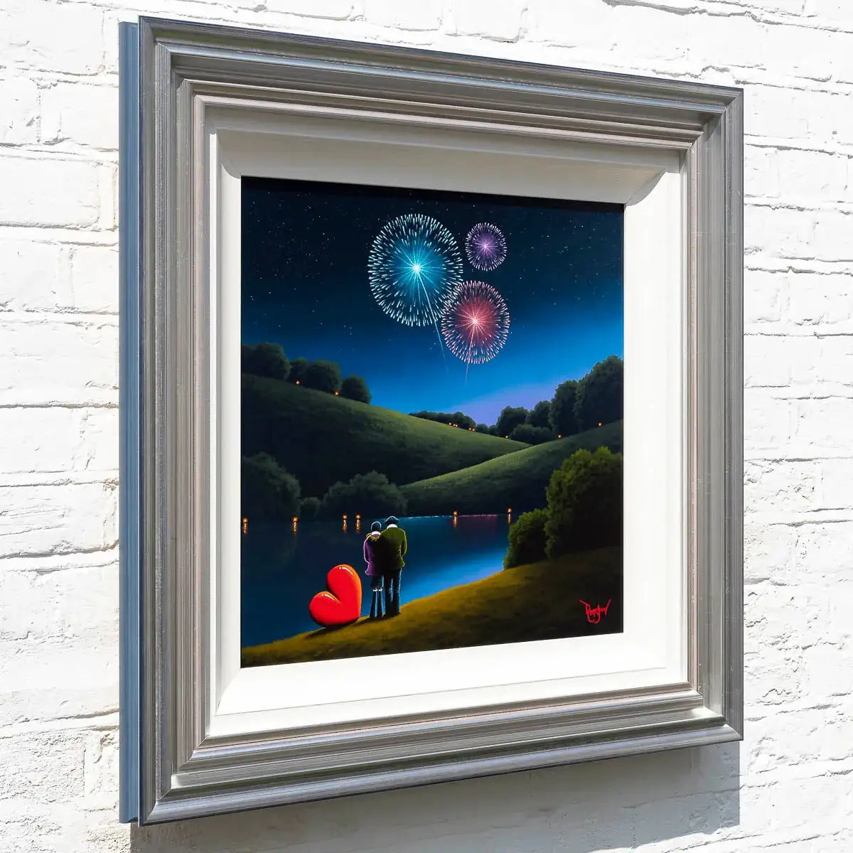 Igniting Dreams And Inspiring Hearts - Original - SOLD by artist David Renshaw - Wyecliffe Galleries