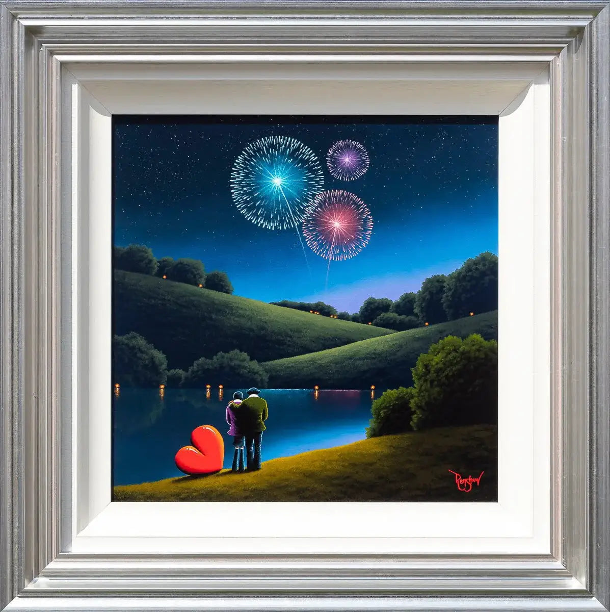 Igniting Dreams And Inspiring Hearts - Original - SOLD by artist David Renshaw - Wyecliffe Galleries