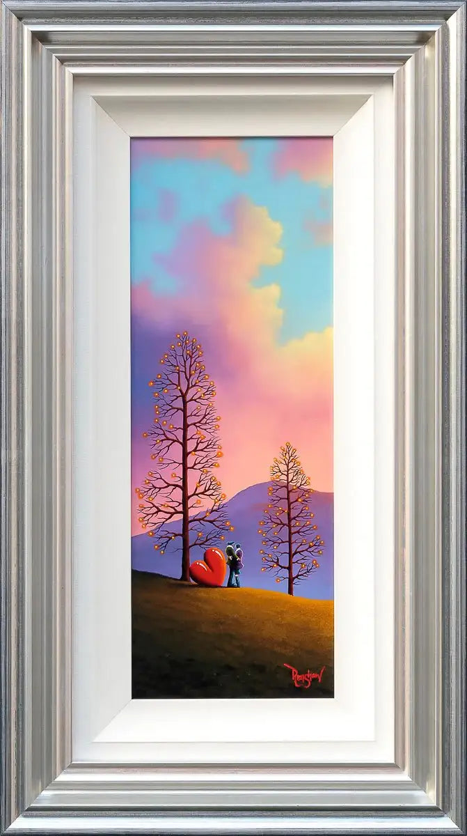 In Awe Of Our Love - Original - SOLD by artist David Renshaw - Wyecliffe Galleries