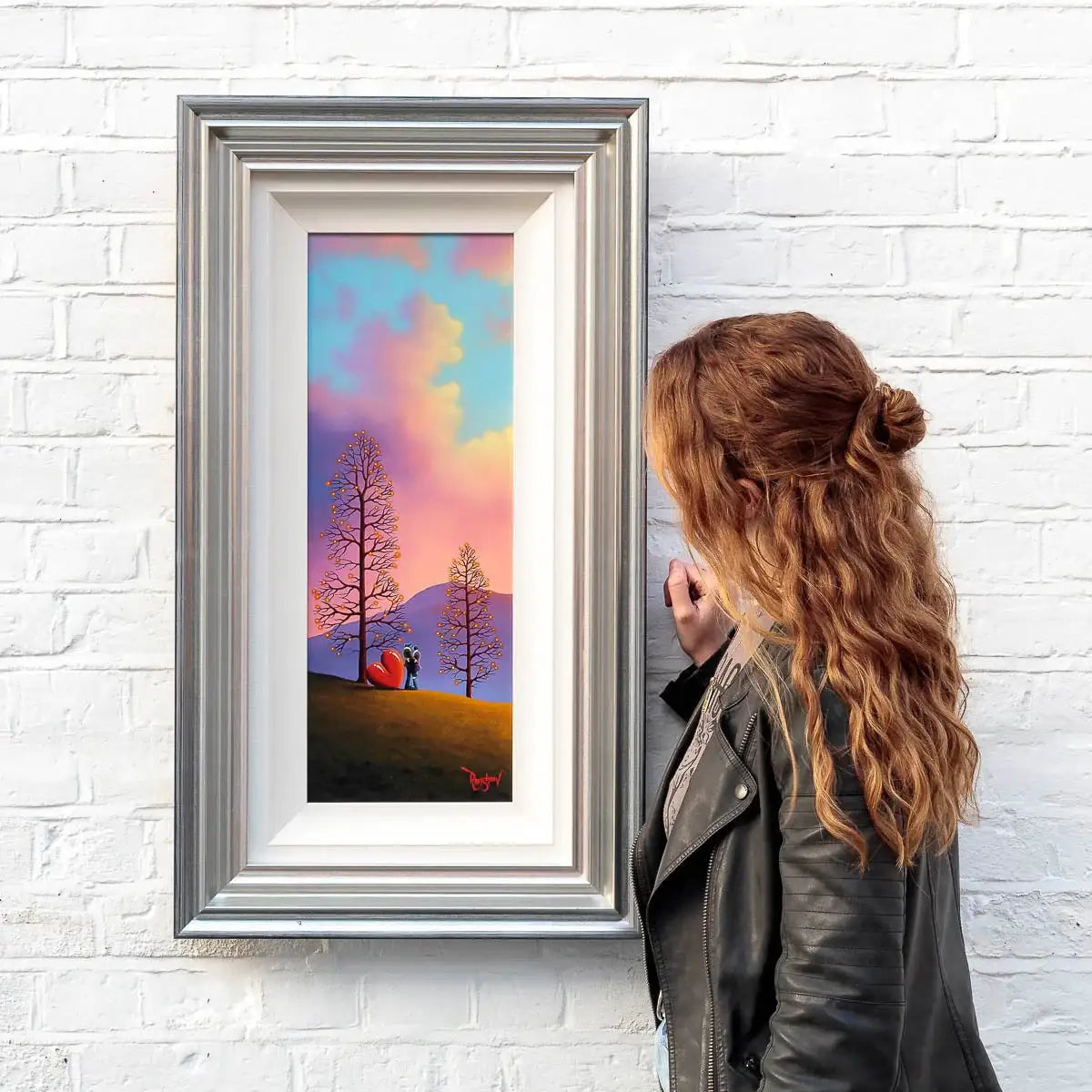 In Awe Of Our Love - Original - SOLD by artist David Renshaw - Wyecliffe Galleries