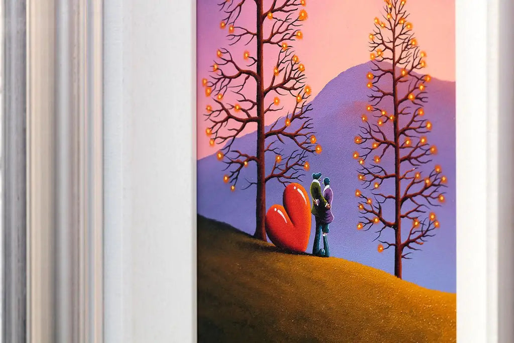 In Awe Of Our Love - Original - SOLD by artist David Renshaw - Wyecliffe Galleries