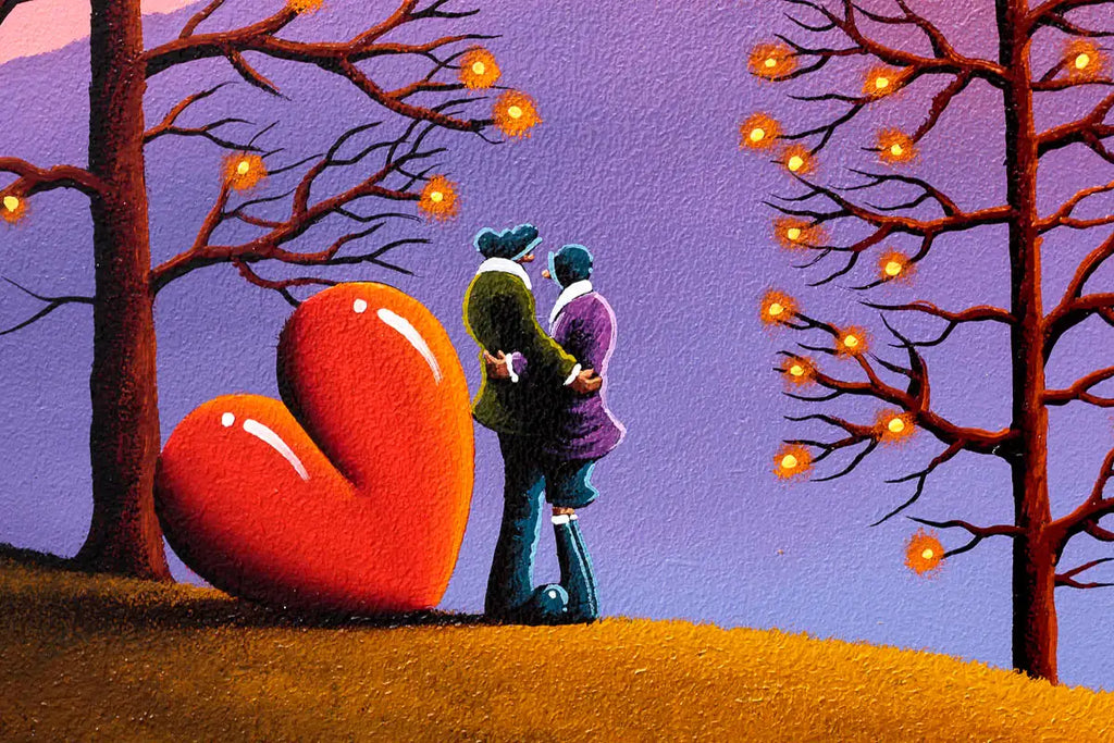 In Awe Of Our Love - Original - SOLD by artist David Renshaw - Wyecliffe Galleries