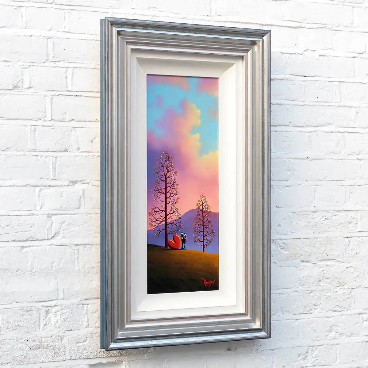 In Awe Of Our Love - Original - SOLD by artist David Renshaw - Wyecliffe Galleries