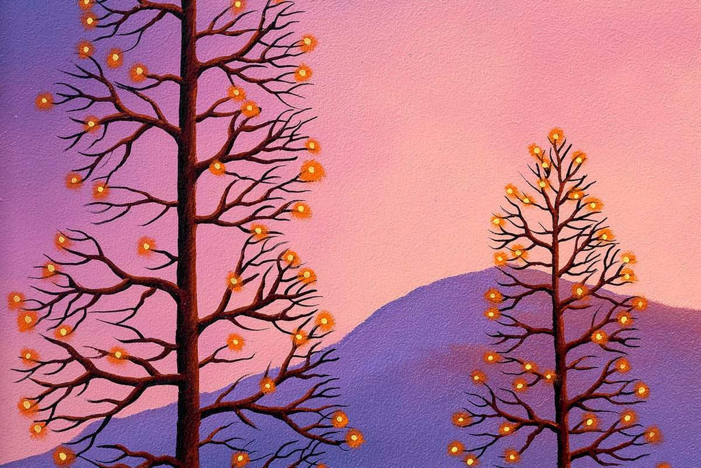 In Awe Of Our Love - Original - SOLD by artist David Renshaw - Wyecliffe Galleries