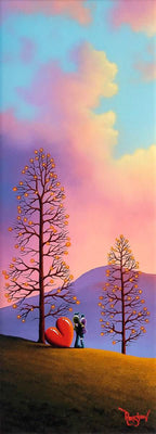 In Awe Of Our Love - Original - SOLD by artist David Renshaw - Wyecliffe Galleries