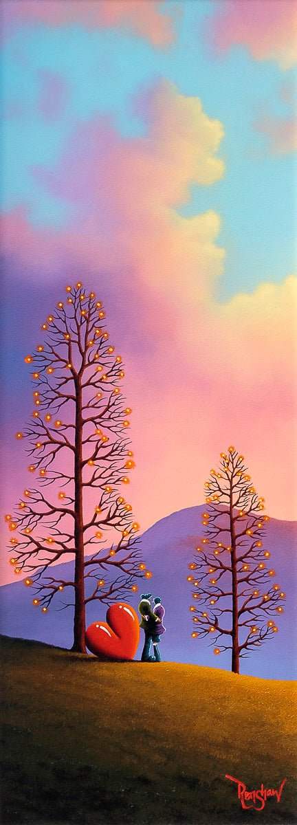 In Awe Of Our Love - Original - SOLD by artist David Renshaw - Wyecliffe Galleries
