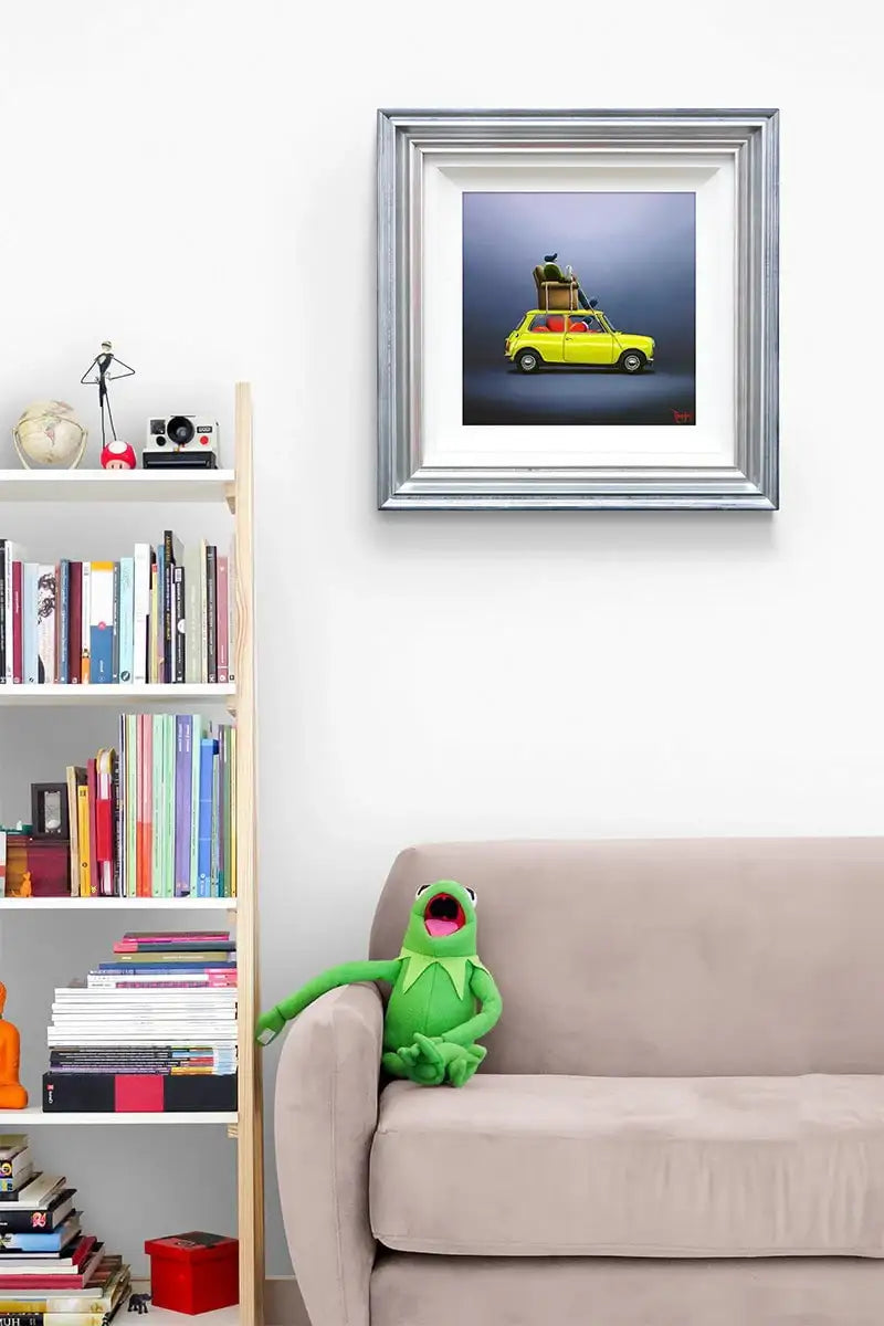 It Must've Bean Love - Original by artist David Renshaw - Wyecliffe Galleries