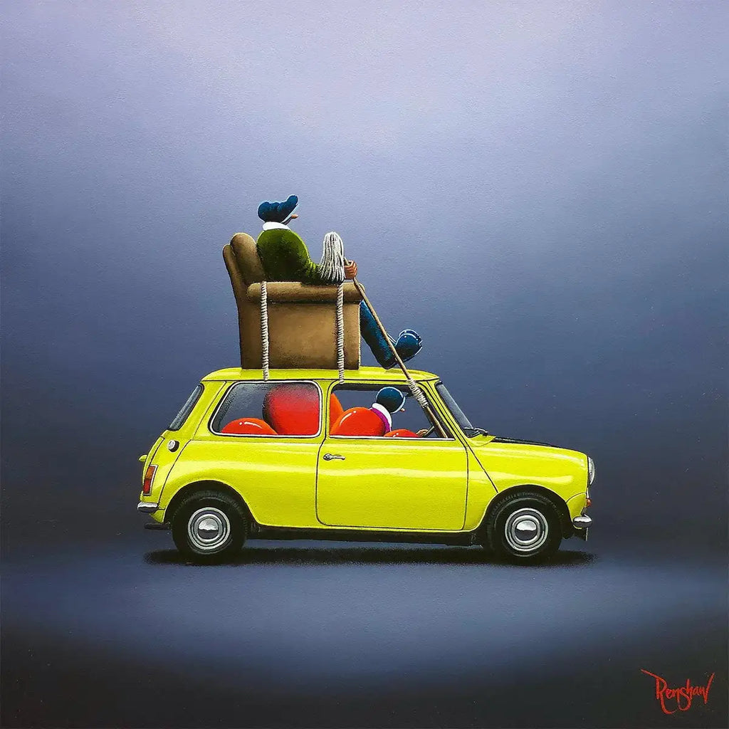 It Must've Bean Love - Original by artist David Renshaw - Wyecliffe Galleries