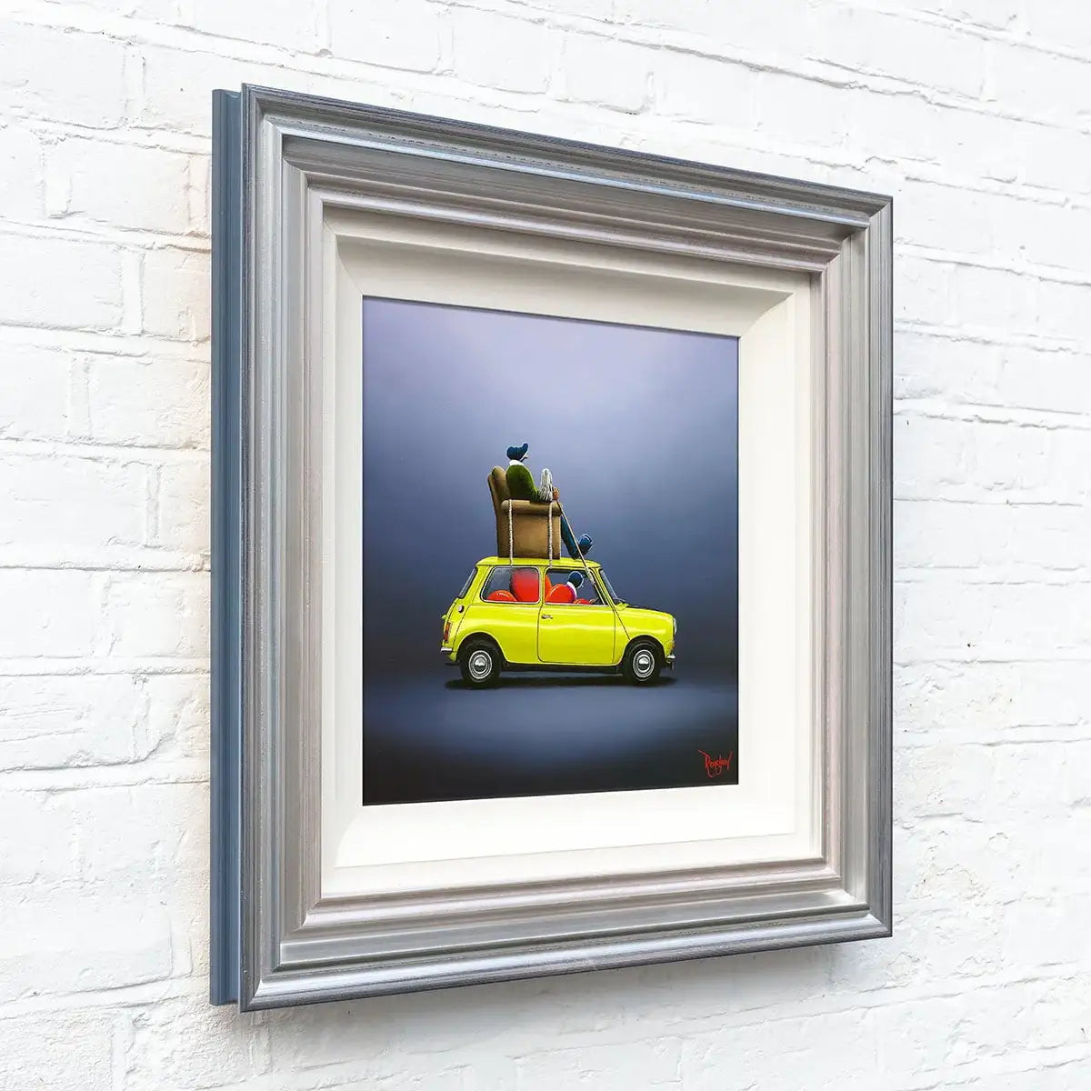 It Must've Bean Love - Original by artist David Renshaw - Wyecliffe Galleries