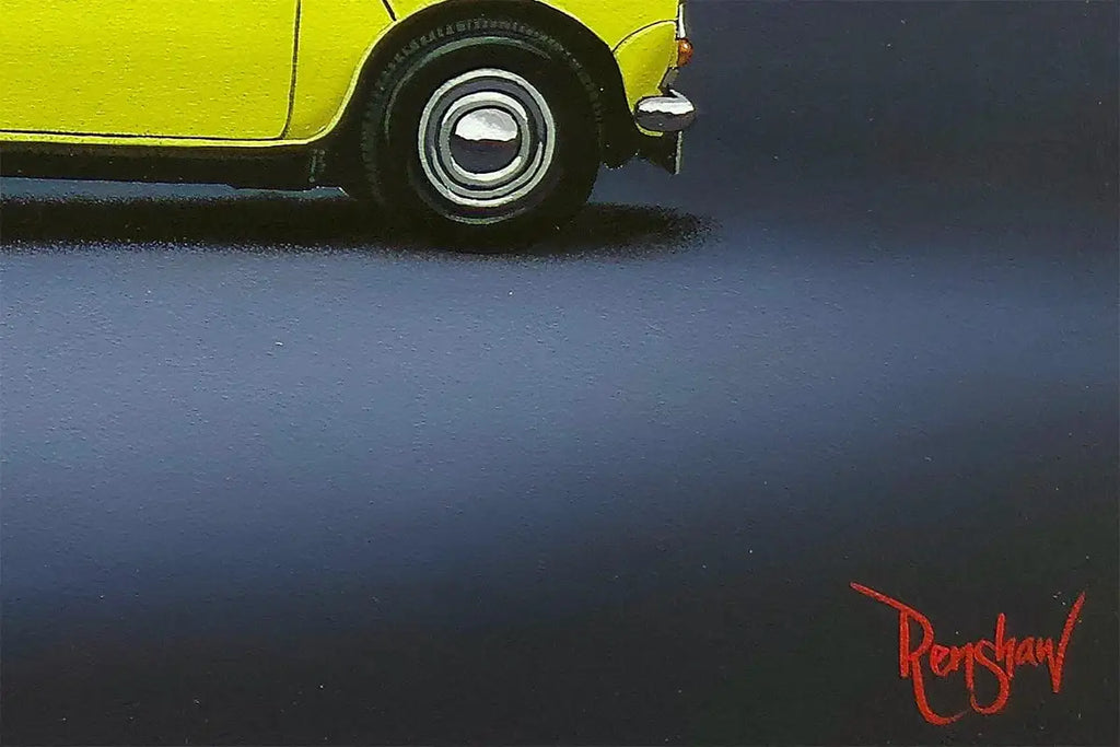 It Must've Bean Love - Original by artist David Renshaw - Wyecliffe Galleries