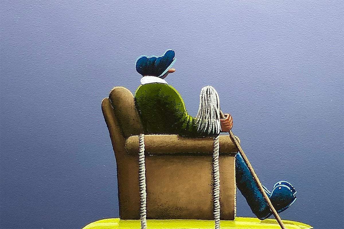 It Must've Bean Love - Original by artist David Renshaw - Wyecliffe Galleries