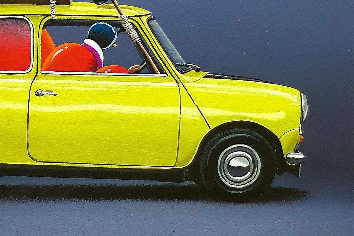 It Must've Bean Love - Original by artist David Renshaw - Wyecliffe Galleries