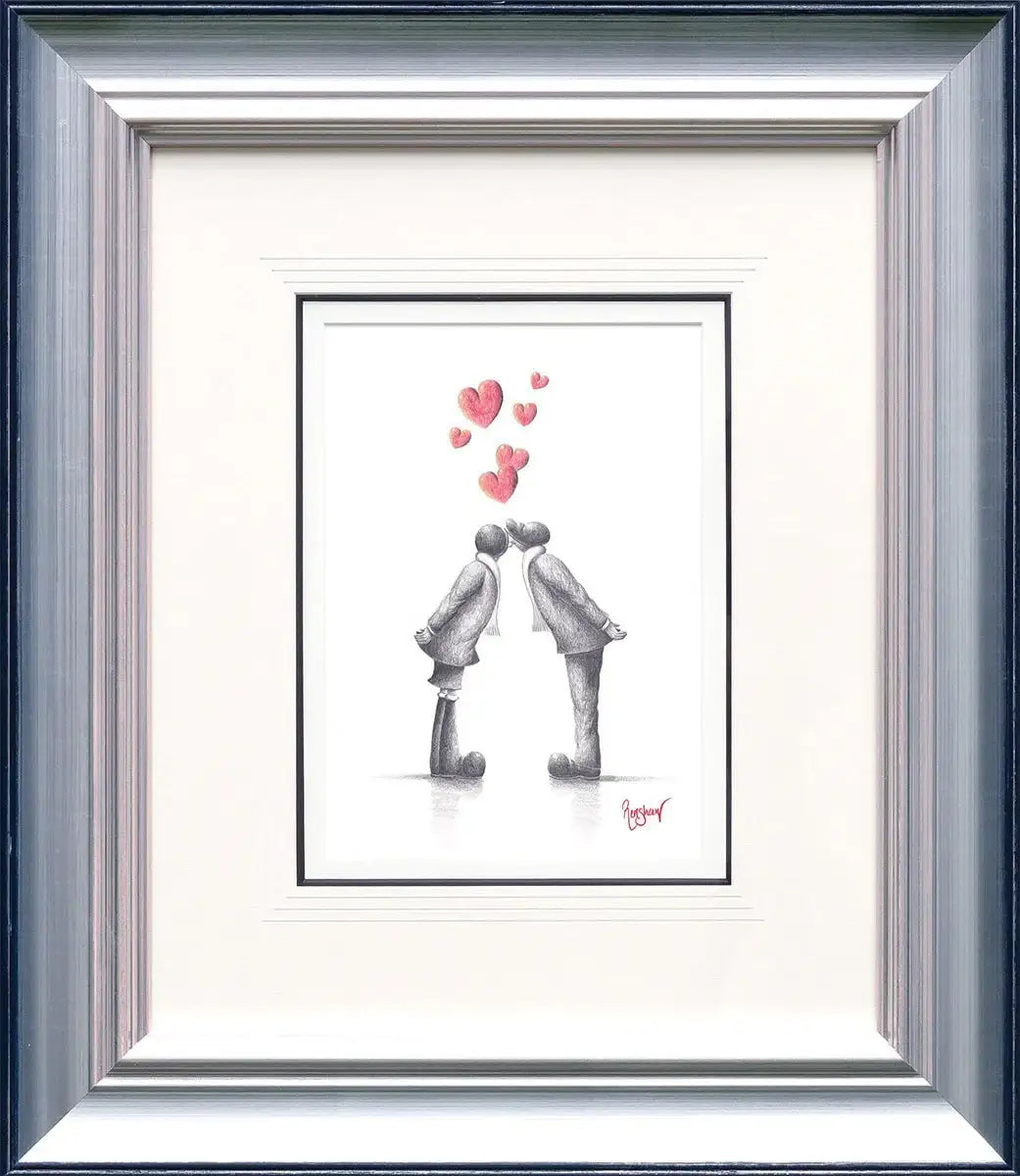 It's Always Better When We're Together - Original Sketch - SOLD by artist David Renshaw - Wyecliffe Galleries