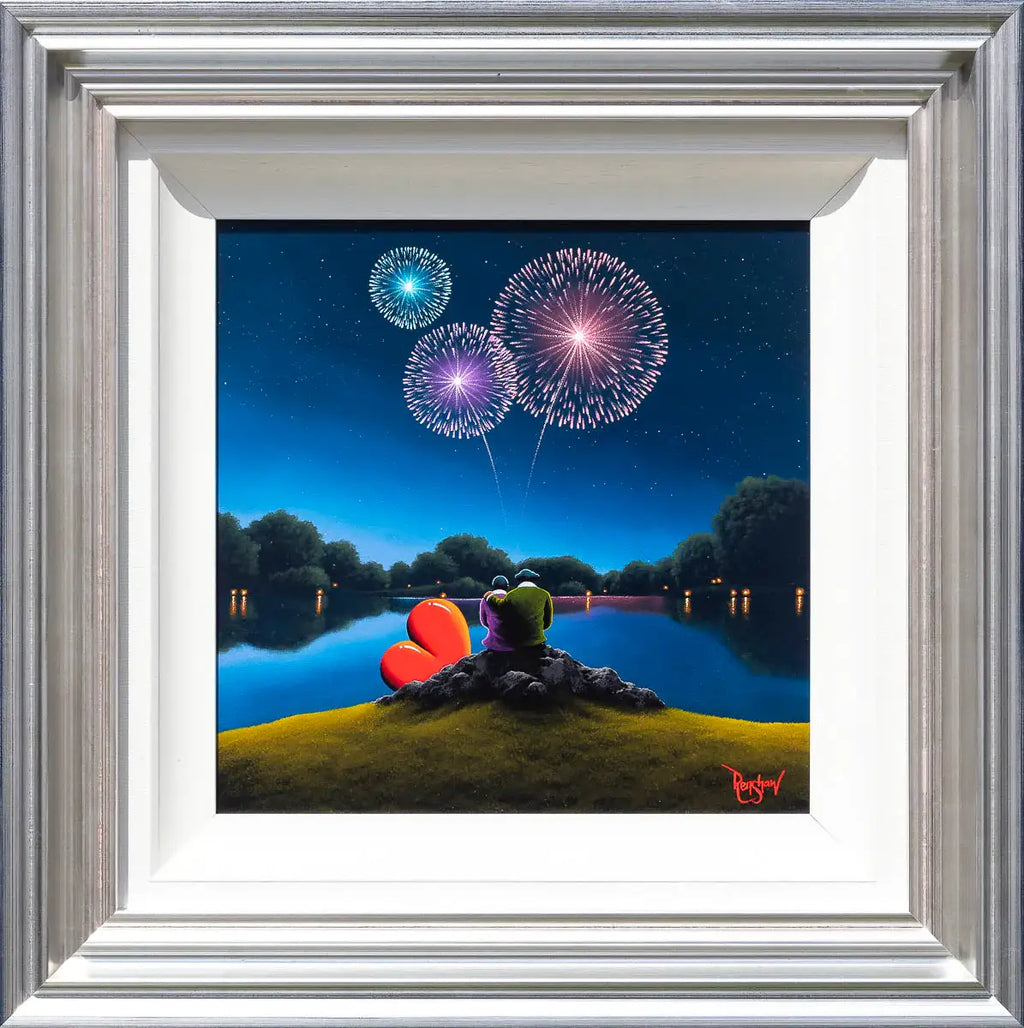 Jewels In The Night - Original - SOLD by artist David Renshaw - Wyecliffe Galleries