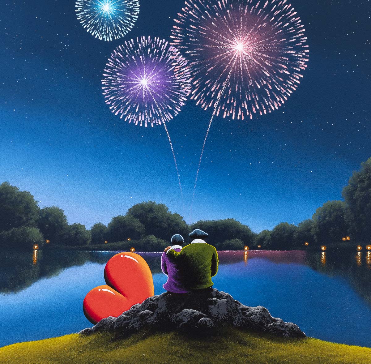 Jewels In The Night - Original - SOLD David Renshaw Original