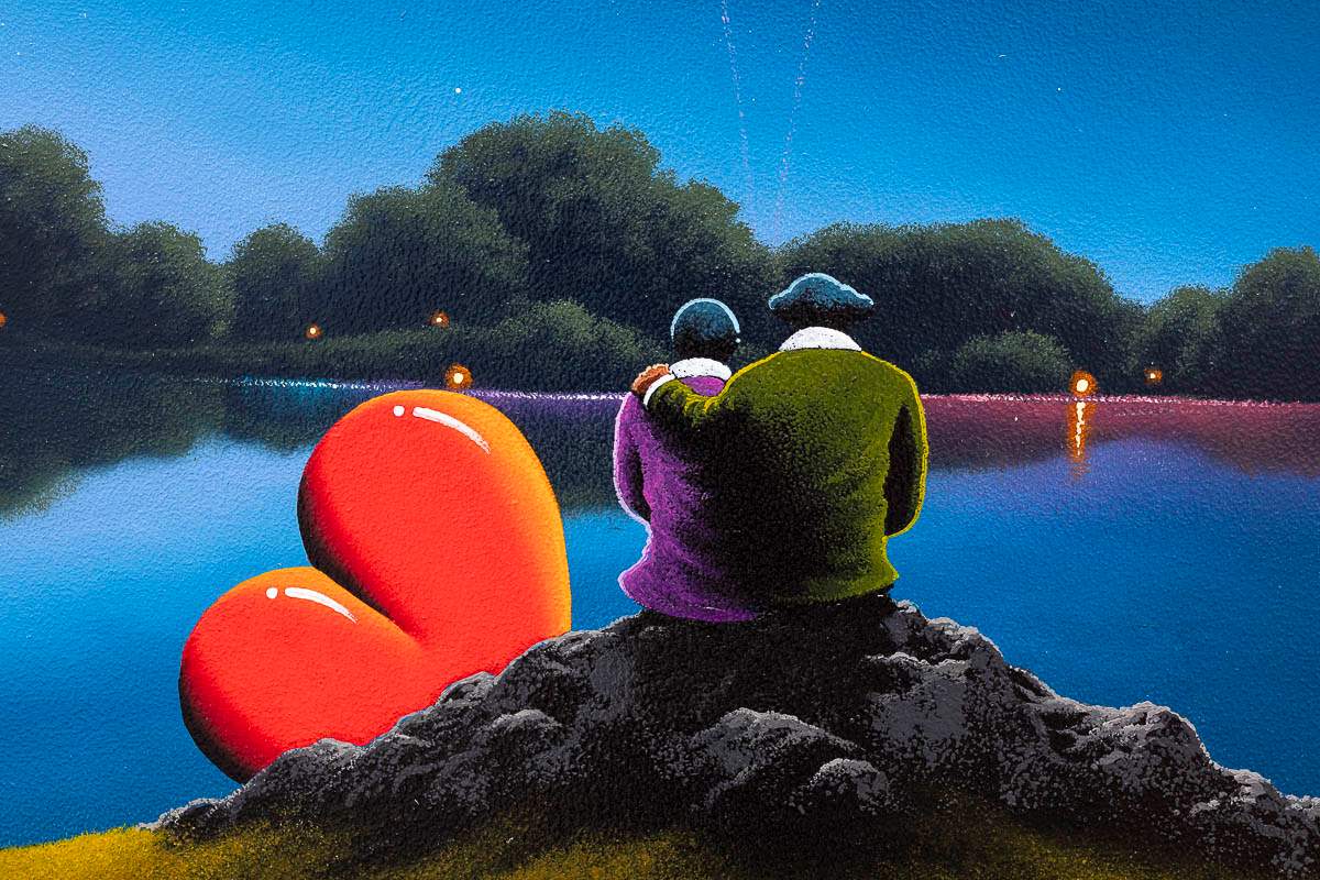 Jewels In The Night - Original - SOLD by artist David Renshaw - Wyecliffe Galleries