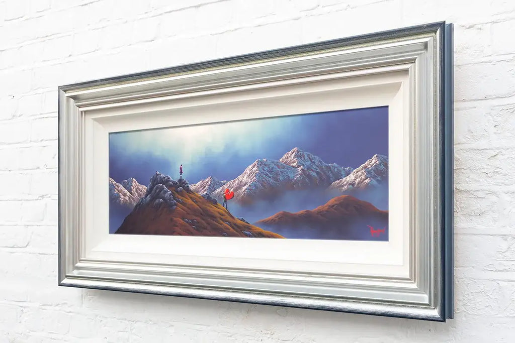 Journey To Meet Your Heart - Original - SOLD by artist David Renshaw - Wyecliffe Galleries