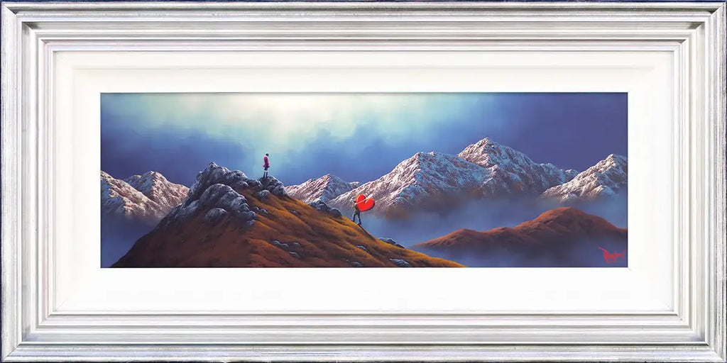 Journey To Meet Your Heart - Original - SOLD by artist David Renshaw - Wyecliffe Galleries