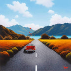 Lakeside Journey - Original - SOLD by artist David Renshaw - Wyecliffe Galleries