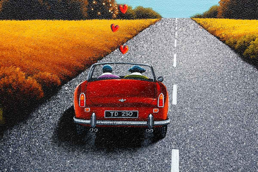 Lakeside Journey - Original - SOLD by artist David Renshaw - Wyecliffe Galleries