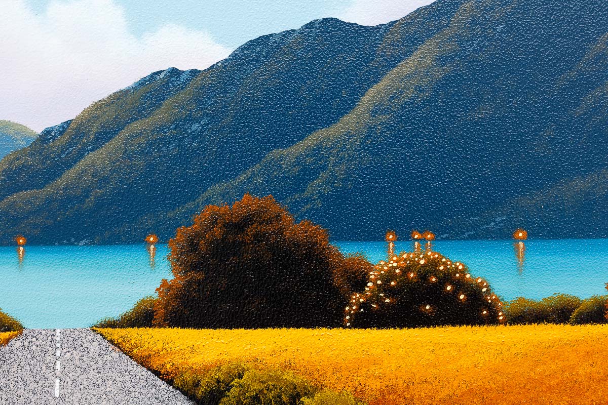 Lakeside Journey - Original David Renshaw Framed