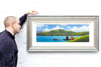 Lakeside Love - Original - SOLD by artist David Renshaw - Wyecliffe Galleries