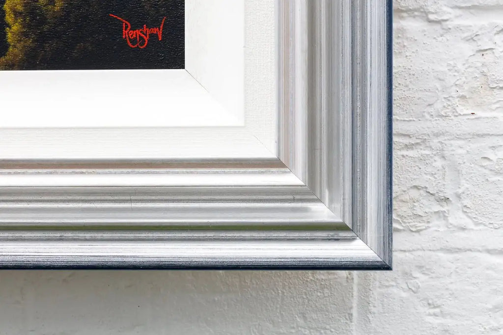 Lakeside Tranquillity - Original - SOLD by artist David Renshaw - Wyecliffe Galleries