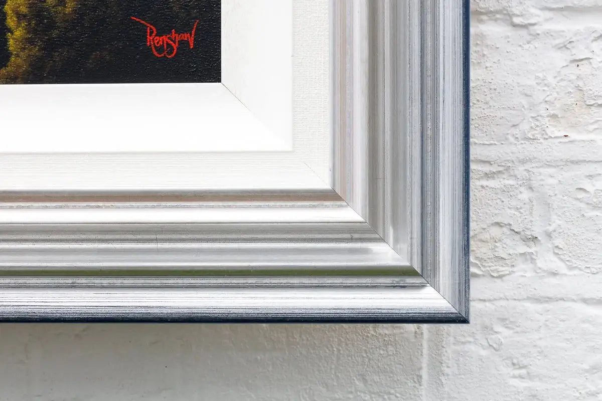 Lakeside Tranquillity - Original - SOLD by artist David Renshaw - Wyecliffe Galleries