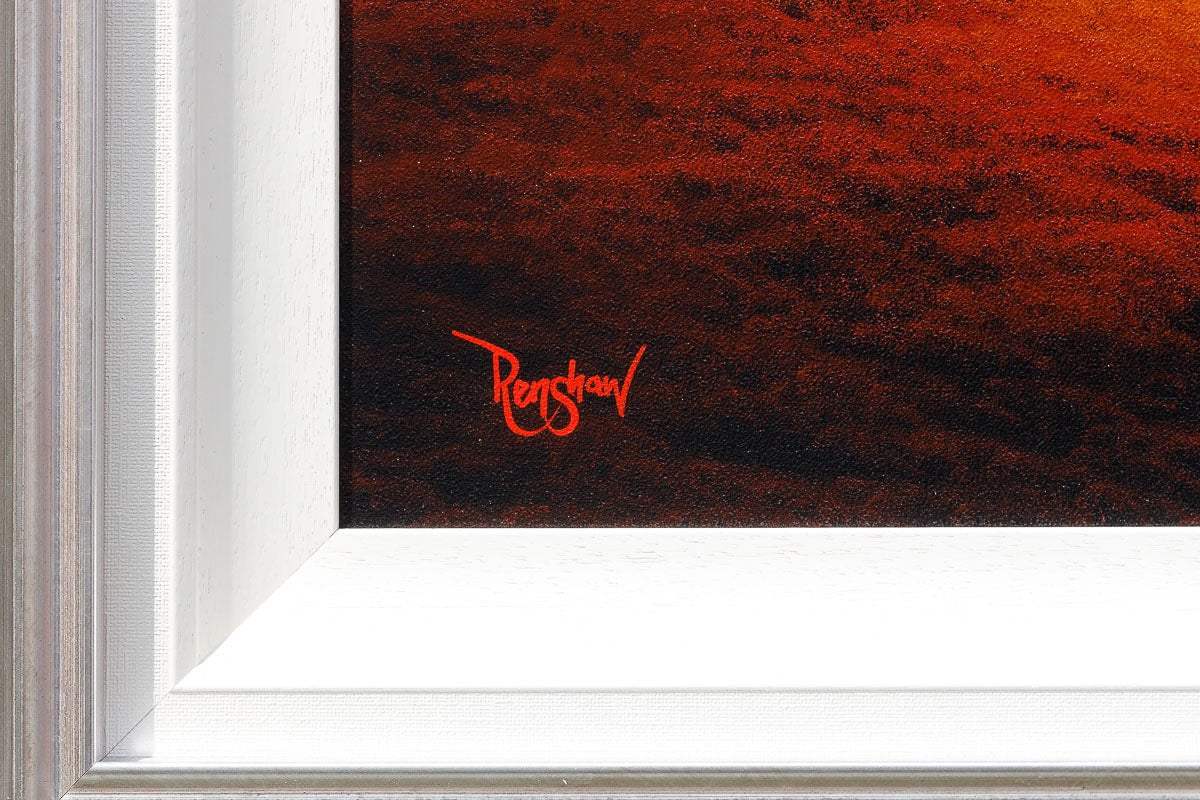 Lakeside Walks - Original - SOLD by artist David Renshaw - Wyecliffe Galleries