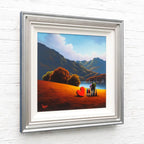 Lakeside Walks - Original - SOLD by artist David Renshaw - Wyecliffe Galleries