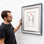 Let's Talk About Love - Original Sketch by artist David Renshaw - Wyecliffe Galleries