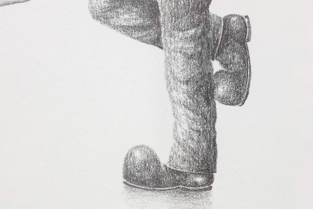 Let's Talk About Love - Original Sketch by artist David Renshaw - Wyecliffe Galleries